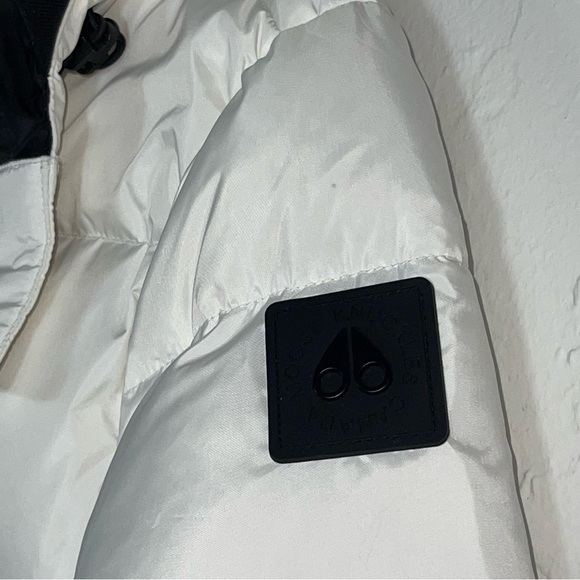 MOOSE KNUCKLES Gataga 650 Fill Power Down Puffer Jacket - White Sz - Small $895 - Picture 10 of 15